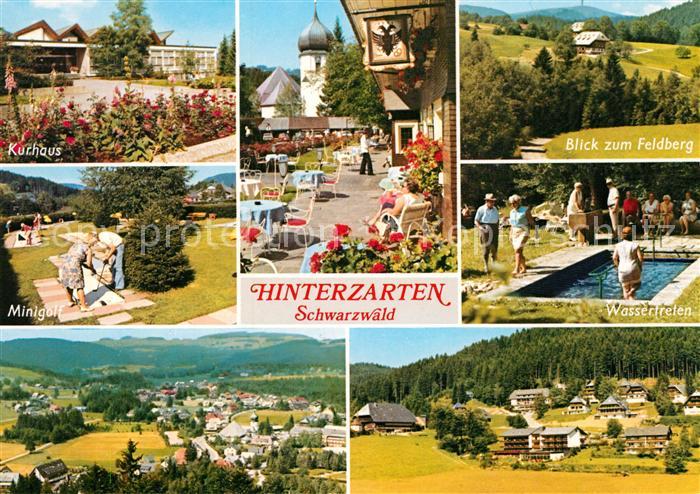 Hinterzarten Breisgau-Hochschwarzwald BW Kurhaus Minigolf Wassertreten Hotel Res