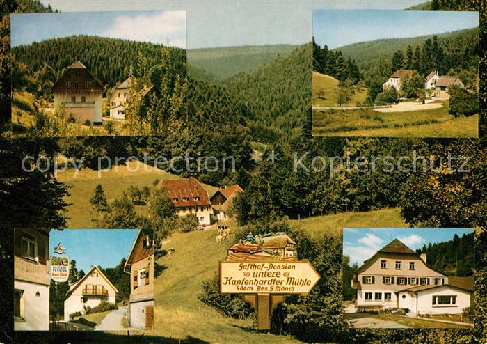 Kapfenhardt Gasthof Pension Untere Kapfenhardter Muehle Schwarzwald