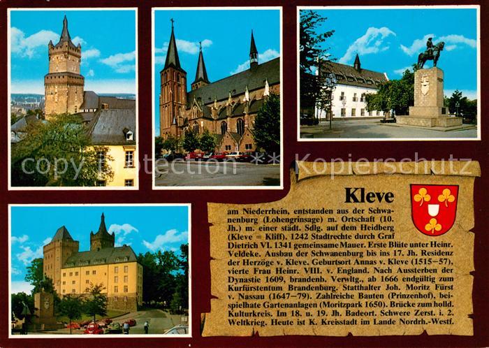 Kleve Schloss Denkmal