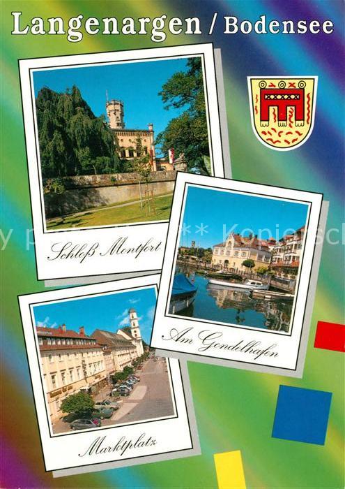 Langenargen Bodensee Schloss Montfort Gondelhafen Marktplatz