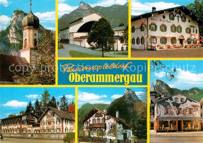 Oberammergau Hotel Alte Post Kirche