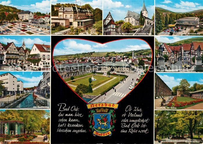 Bad Orb Rathaus St. Martinskirche Marktplatz