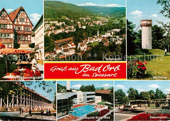 Bad Orb Wartturm Saline Leopold-Koch-Bad