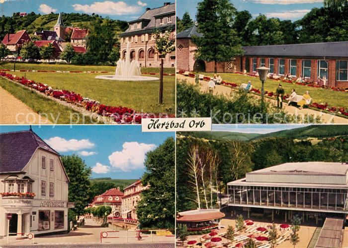 Bad Orb Bahnhofsplatz Lesehalle Konzerthalle