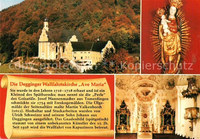 Deggingen Wallfahrtskirche Ave Maria