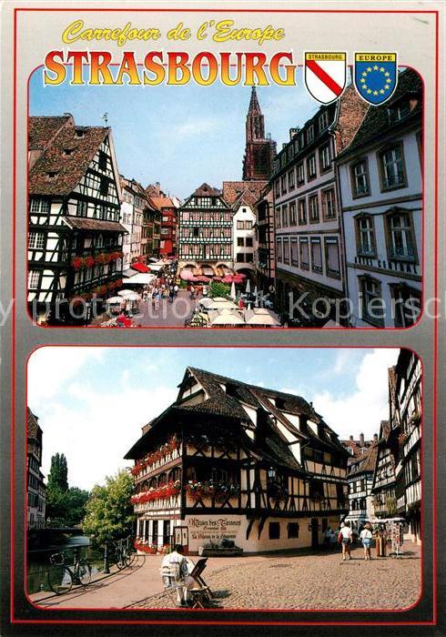 Strasbourg Alsace Place du cochon Maison des Tanneurs
