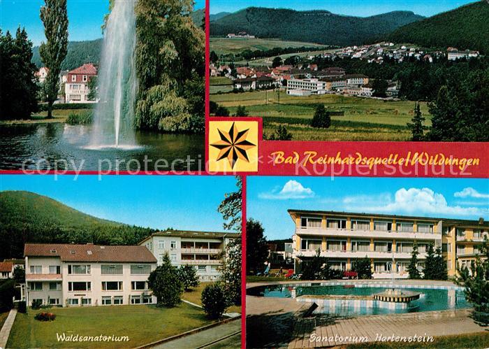 Bad Reinhardshausen Waldsanatorium Hartenstein