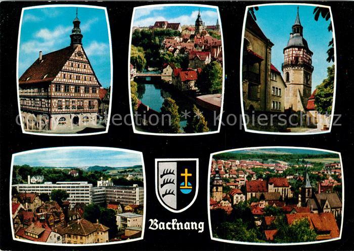 Backnang Rathaus Stadtturm Telefunken-Werke