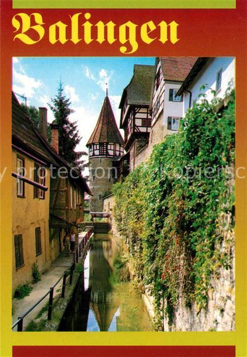 Balingen Klein-Venedig alte Gerbeviertel