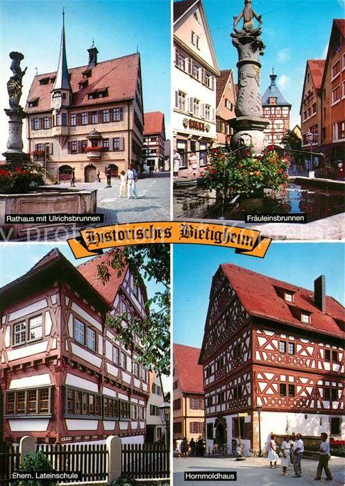 Bietigheim-Bissingen Rathaus Ulrichsbrunnen Hornmoldhaus