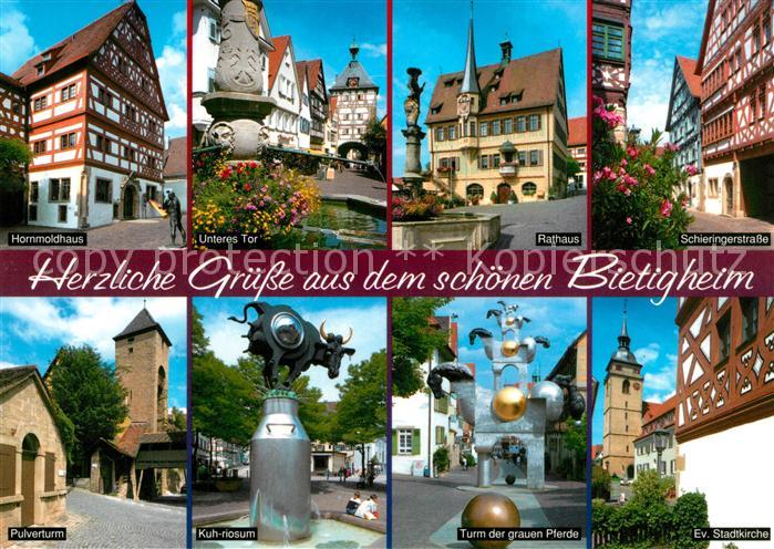 Bietigheim-Bissingen Pulverturm Rathaus evangelische Kirche
