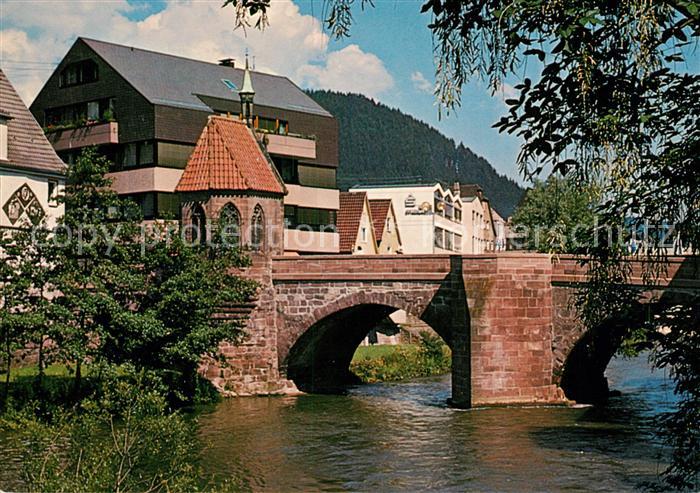 Calw Nikolauskapelle Nagoldbruecke