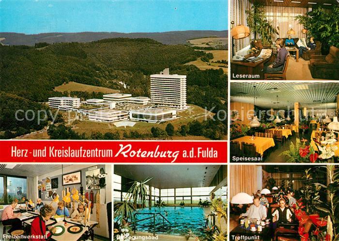 Rotenburg Fulda Herz- Kreislaufzentrum Fliegeraufnahme