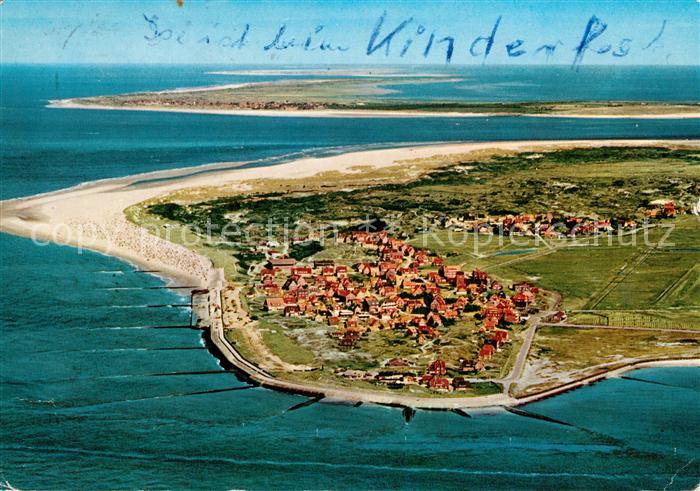 Baltrum Nordseebad Fliegeraufnahme