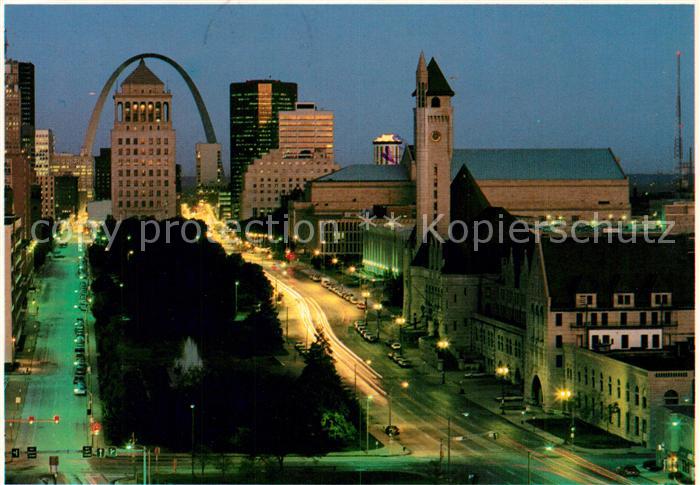 St Louis Missouri Market street clock tower