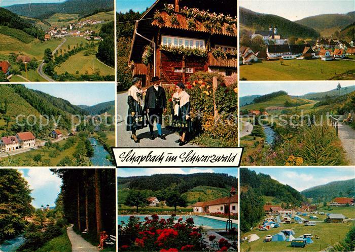 Schapbach Tracht Campingplatz Schwimmbad