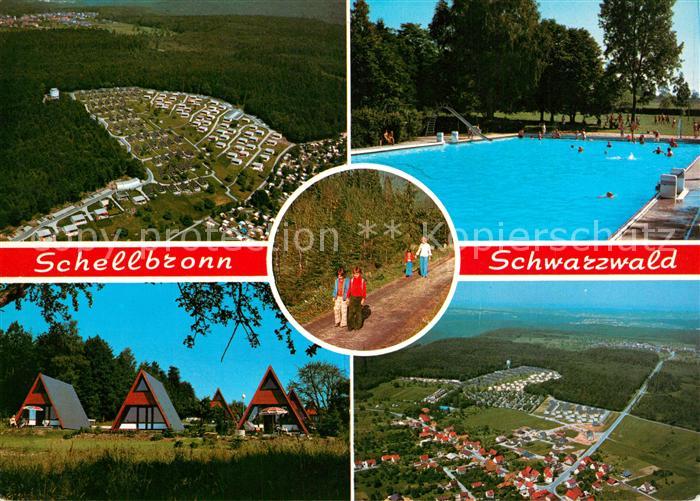 Schellbronn Fliegeraufnahme Campingplatz