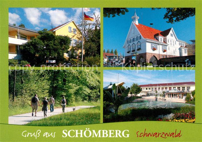 Schoemberg Schwarzwald Rathaus Haus am Kurpark Kurhaus