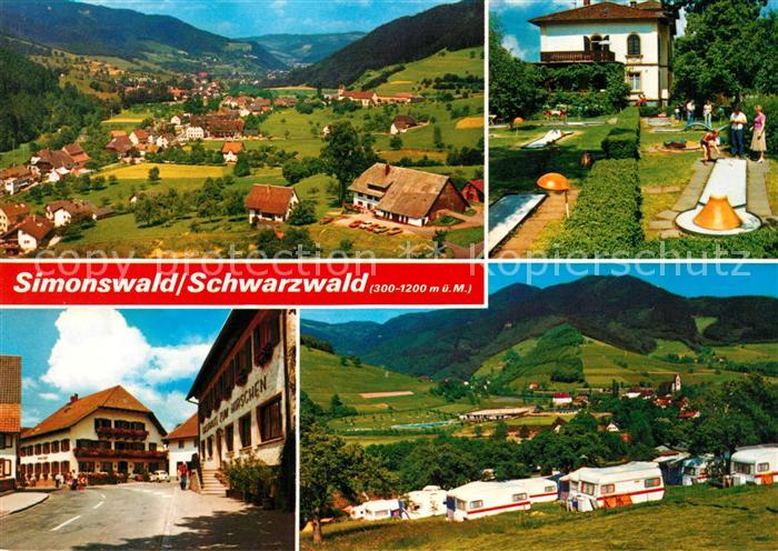 Simonswald Campingplatz Gasthaus zum Hirschen
