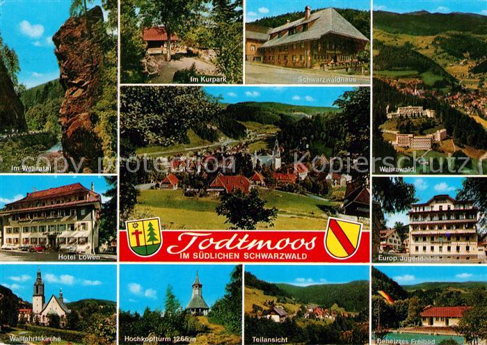 Todtmoos Wehrawald Schwarzwaldhaus Hochkopfturm Wallfahrtskirche