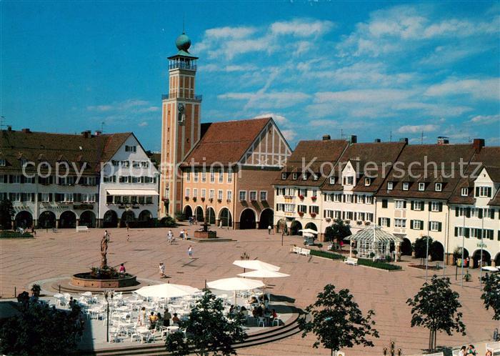 FREUDENSTADT BW Marktplatz Rathaus