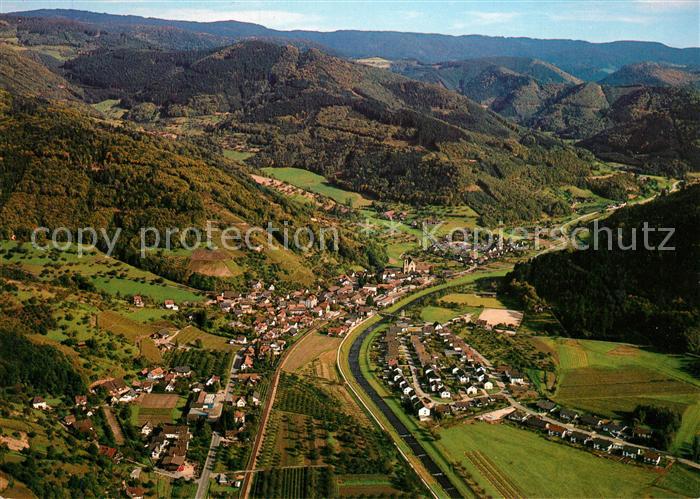 Lautenbach Renchtal Fliegeraufnahme