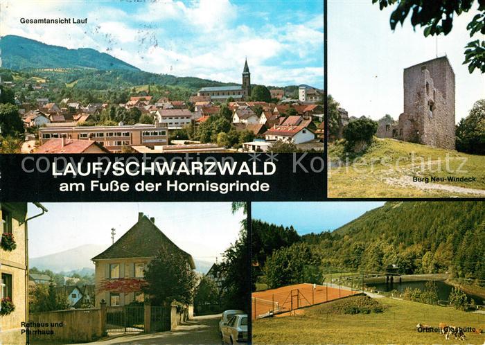 Lauf Baden Burg Neu-Windeck Glashuette Rathaus