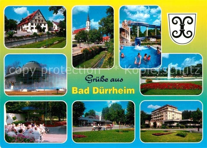 Bad Duerrheim Kirche Schwimmbad Hallenbad Kurpark Kurhaus