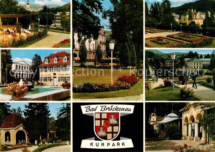 Bad Brueckenau Kuranlagen Kurpark Teilansichten