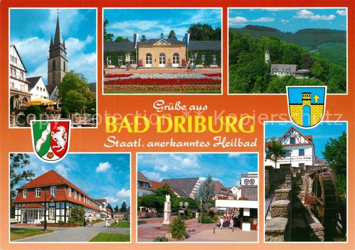 Bad Driburg Kirche Kurhaus Hotel Park Muehlrad