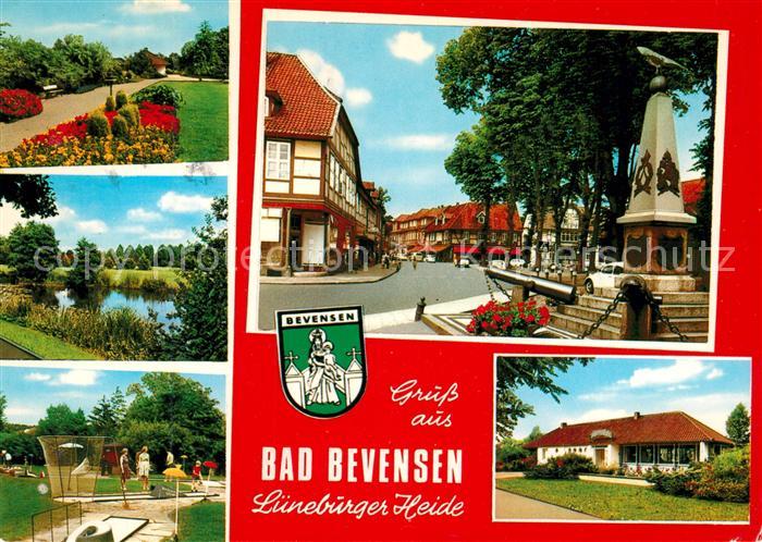 Bad Bevensen Kurpark Minigolf Monument
