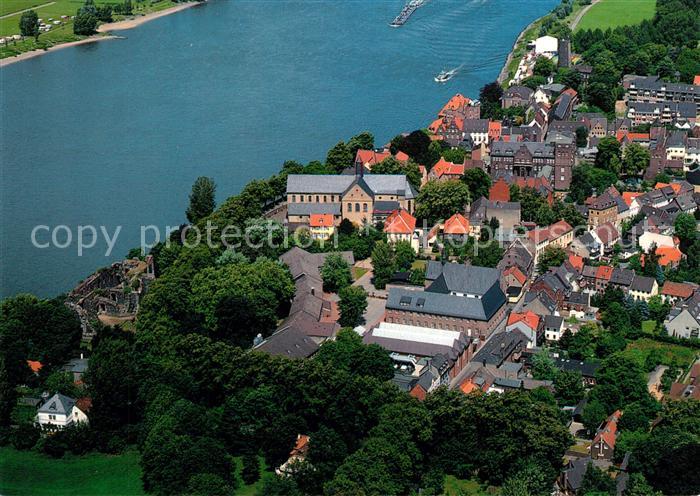 Kaiserswerth St Suitbertus Basilika Fliegeraufnahme