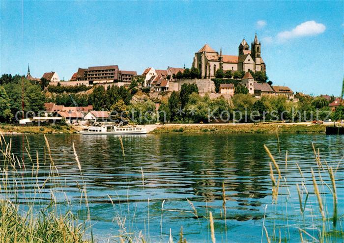 Breisach Rhein Stephansmuenster Rheinpartie