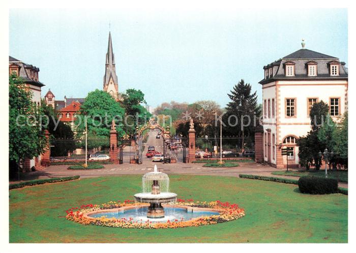 Hanau Main Museumsbistro des Schlosses Philippsruhe