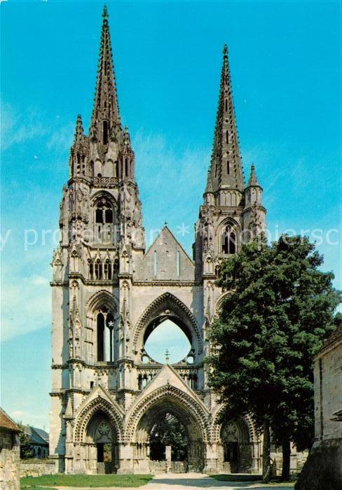 Soissons Aisne Abbaye de Saint Jean des Vignes Le Portail