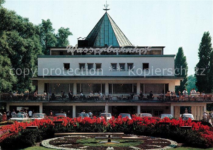 Muelheim Ruhr Wasserbahnhof auf der Schleuseninsel