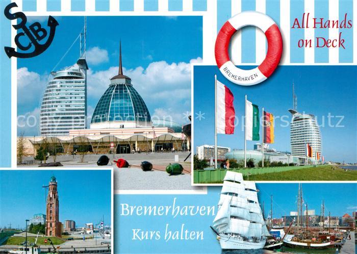 Bremerhaven Teilansichten Seglerhafen Hafenwelten Loschenturm