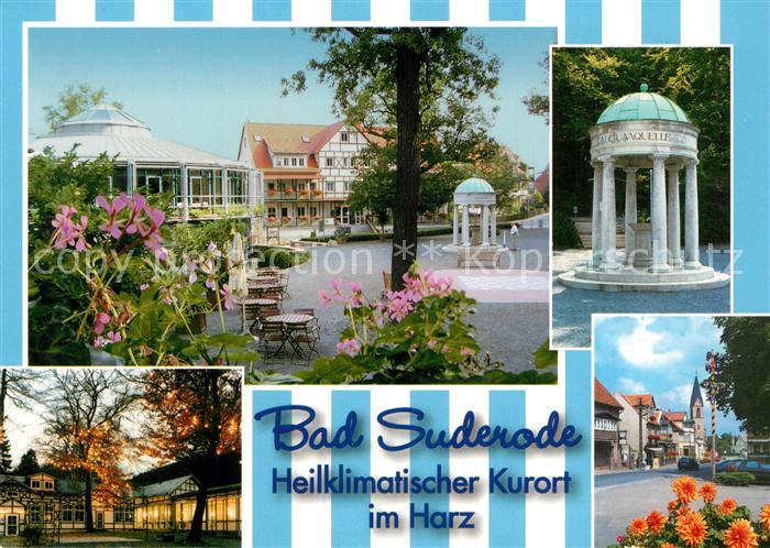 Bad Suderode Kurhaus Quellentempel Strassenpartie