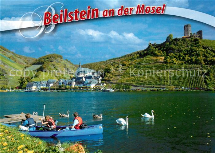 Beilstein Mosel Teilansicht mit Schloss