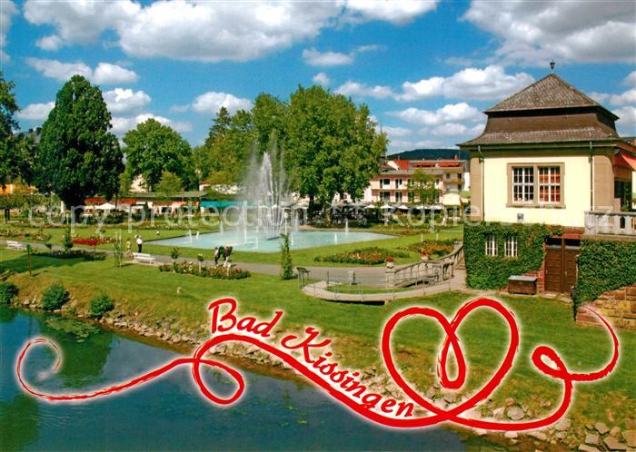 Bad Kissingen Rosengarten Wasserspiele