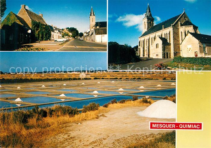 Quimiac Eglise Centre du bourg Marais salants