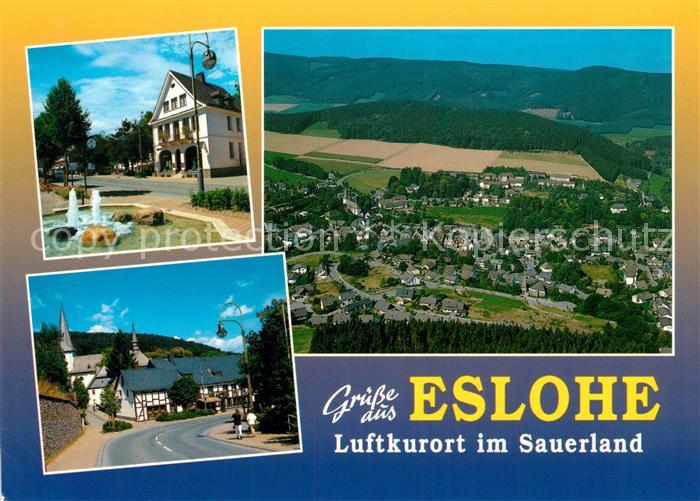 Eslohe Sauerland Ortsmotive Panorama