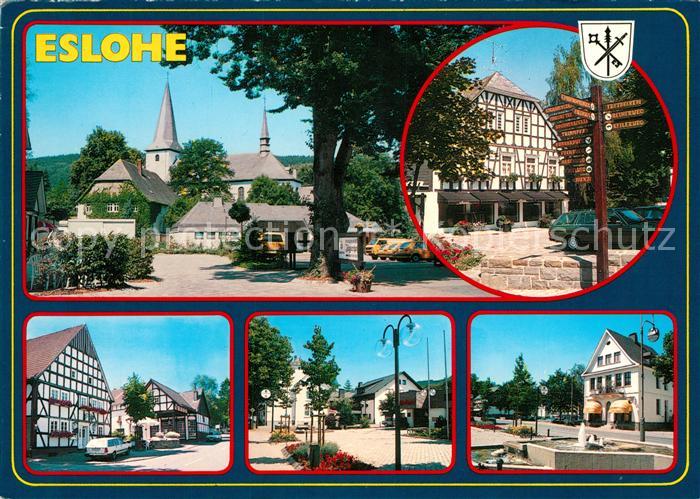 Eslohe Sauerland Orts und Teilansichten