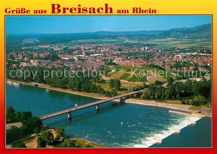 Breisach Rhein Fliegeraufnahme