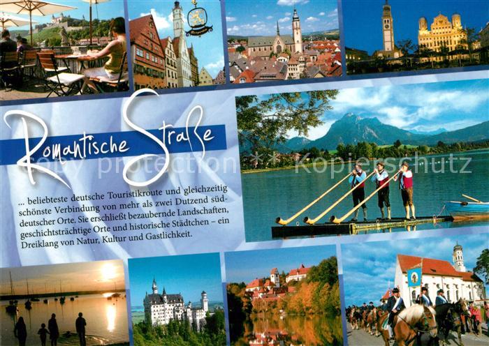 Bad Mergentheim Romantische Strasse Cafe Hotel Kirche Schloss Alphornblaeser Rei