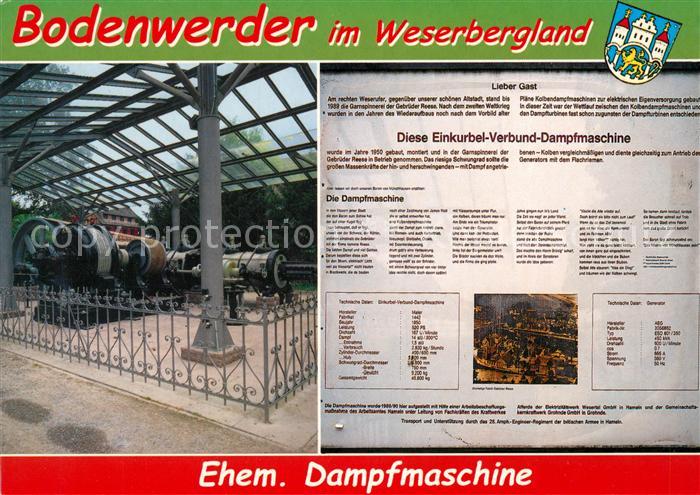 Bodenwerder Ehem Dampfmaschine