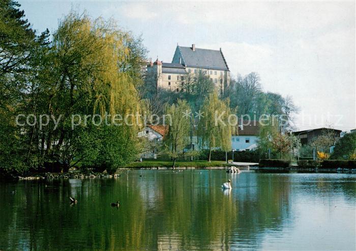Illertissen Schloss Schwanenteich