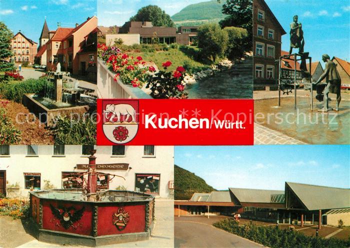 Kuchen Fils Dorfstrasse Park Plastik Brunnen Halle