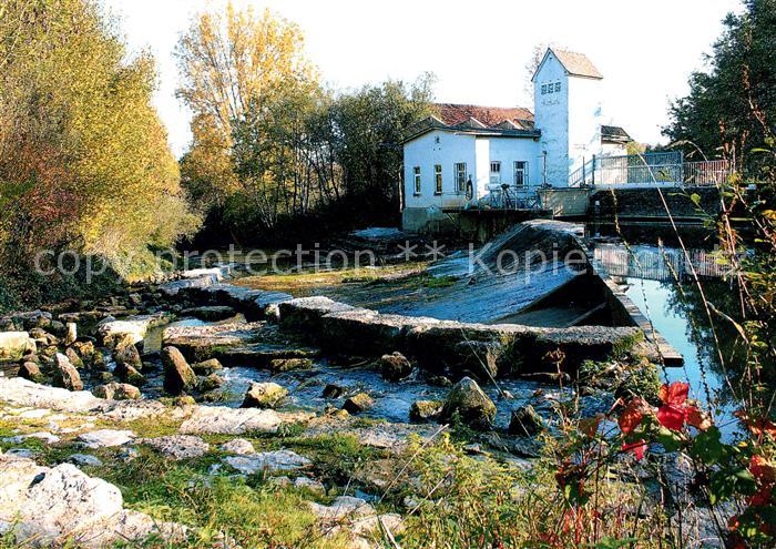 Moeckmuehl Die Genersche Muehle an der Seckach