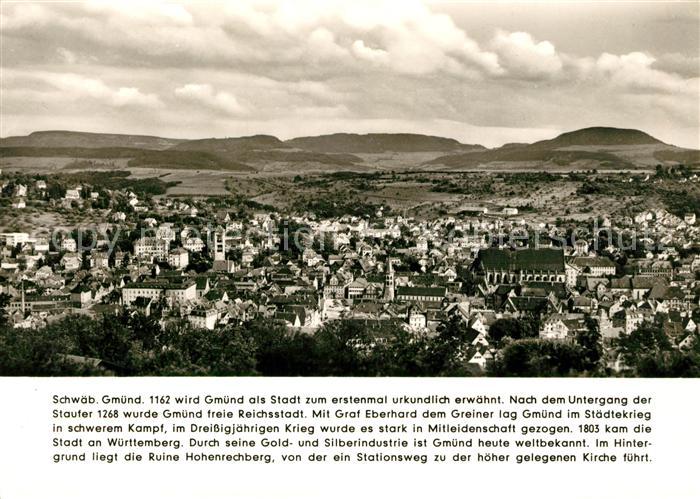 Schwaebisch Gmuend Fliegeraufnahme